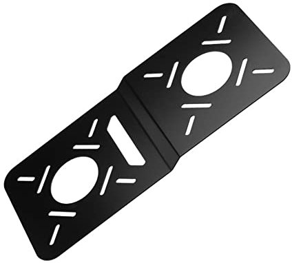 Karriter Support pour Mini PC pour Mini - Support de suspension - Support pour moniteur PC - Support de pour deux écrans