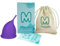 Menstrual Cup Embrace Comfort & Sustainability with Our Body-Shaped Ultra-Comfy & Reusable Medical-Grade Silicone Period Cup for an Active Lifestyle Alternative to Pads and Tampons by Mascoto (Small)