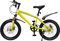 ROGONPDK Kinderfahrrad 18 Zoll Kinder Mountainbike Kinder MTB City Fahrrad Scheibenbremse Bike Erwachsenenfahrrad für Herr Damen Jungen Mädchen Gelb Schwarz