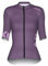 INBIKE Radtrikot Damen Kurzarm Fahrradtrikot Sommer Atmungsaktiv Trikot Fahrrad Rennrad Shirt Fahrradbekleidung Lila XL