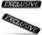 Biomar Labs 2 x 3D Gel Silikon Aufkleber Exclusive Badge Silver Stickers Autoaufkleber Schwarz Auto Motorrad Fahrrad Fenster Tür Laptop KS 23