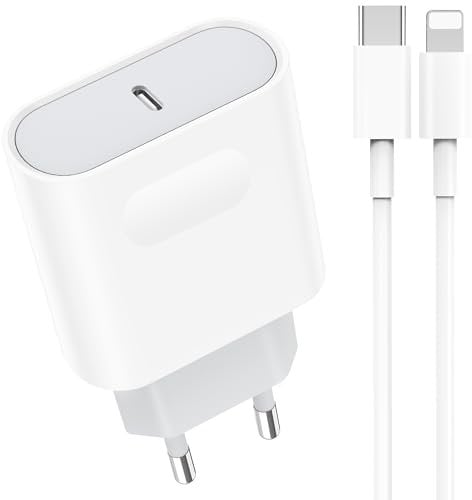 Trefard 25W USB C Ladekabel and 2M Ladegerät for iPhone 14/14 Pro/14 Pro Max/13/12 /11/ X/XR/XS/Mini, Type C Schnellladekabel Netzteil USB C Schnellladegerät Adapter