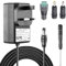 DAOKAI Adaptateur d'alimentation 24V 1A AC 100V-240V vers DC 24Volt 1Amp Adaptateur DC avec tournevis à bornes sans soudure DC pour Webcam Router Scanner Caméra de sécurité BT Speaker
