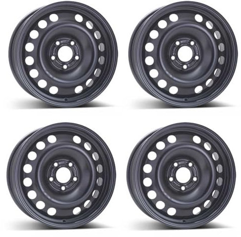 4x Alcar Stahlfelgen 4-9045 6.5Jx16 ET37 5x110 kompatibel mit Opel Astra H Astra Meriva Zafira