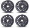 4x Alcar Stahlfelgen 4-9045 6.5Jx16 ET37 5x110 kompatibel mit Opel Astra H Astra Meriva Zafira