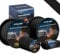 VITALUXE Paracord 1000lb, 4mm 12-Stränge Fallschirmschnur, Tactical Parachute Cord 30/75/150/300m Survival Gear für Camping, Outdoor, Wandern, Ideal für DIY, Type III, 300m, Schwarz