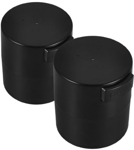 WEKADRIN 2pcs Vacuum Sealed Airtight Lash Container Leak Eyelash Adhesive Storage Jar for Lash Extension Tools Essential Spillproof for Maintaining Adhesive Freshness
