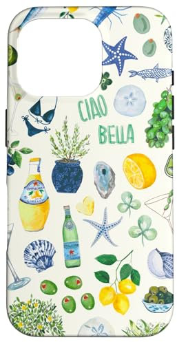 Aesthetic Italian European Summer Preppy Coquette Collage Case for iPhone 16 Pro