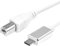 Lonrtesw Câble Midi USB Type B Vers Micro-USB Câble Connecteur, Adaptateur Câble,Câble Audio Piano