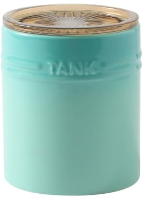 Hnonoxy Keramik Vorratsdose mit Deckel, 400mL Keramik Vorratsdosen, Frischhaltedosen, Luftdicht Behälter, Küche, Behälter für Tee, Zucker, Kaffee, Bohnen, Nüsse, Gewürze (Grün)