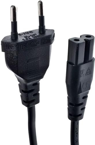 GO SOLID! Netzkabel kompatibel mit Singer Futura XL-400 & XL-420 & XL-550 & XL-580 Nähmaschine