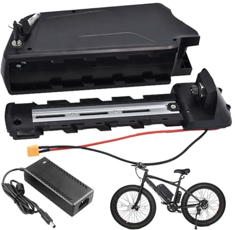 FREEDOH 48 Volt Lithium Battery Pack 48V Down Tube Battery 48V 10.4Ah 12Ah 13.6Ah with Charger for 500W 600W 650W Motor,48V12Ah