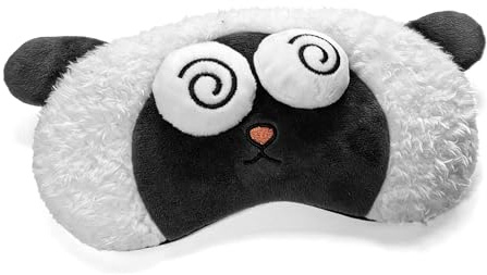 Masque pour les yeux, animaux caricaturaux en peluche, masque de sommeil amusant, nouveauté, cache-yeux, masque de voyage