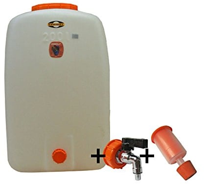 Speidel Getränkefass Oval 200 Liter mit Messing Auslaufhahn incl. Gärspund