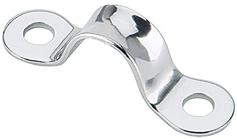 Harken 281 27mm Micro Stainless Eye Strap for 338 & 423 Cleat (Pair)