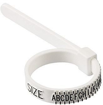 rayinblue Ringmaß für hochwertigen Schmuck – einfache Anwendung – UK-Ringgrößen A – Z + 9