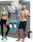 Sauna Rocket | Kit de sauna vapeur pour 2 personnes pour la récupération, la perte de poids, la relaxation