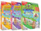 Zimpli Kids 3 x Gelli Baff Tutti Frutti, Bubblegum & Green, Magically turns water into thick, colourful goo, Children's Sensory Bath Toy, Party Bag Fillers, Montessori Toys Gift for Boys & Girls