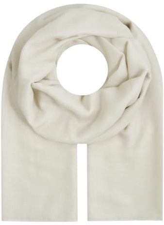 Majea Tuch Aurora“ großes Damen-Halstuch Pareo Sarong Tuch Damen Schal Tuch einfarbig uni Schals und Tücher (880011) (creme)