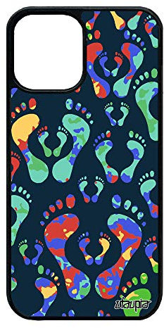 utaupia Coque Silicone tracepas pour iPhone 12 Mini Empreinte Smartphone Jolie Housse Motif Design Impression Pas Cher Portable Colore