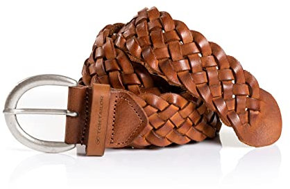 Tom Tailor Damen TTLISA Gürtel, Light Brown, 80