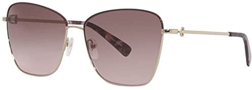 LONGCHAMP Damen LO153S Sonnenbrille, GOLD/BROWN, 59