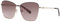 LONGCHAMP Damen LO153S Sonnenbrille, GOLD/BROWN, 59