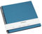 Semikolon 364037 Spiral Album Economy Large - 34,5x33,2 cm - Fotoalbum, 50 Seiten schwarz, Fotobuch, azzurro hell-blau