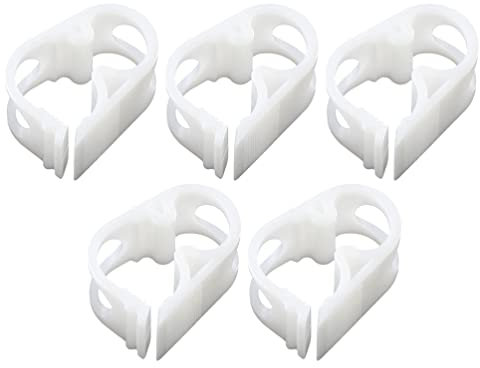 ibasenice Water Flow Control Tube Clamp - 5pcs Waterproof Clip Hose Flow Control Clip Hose Clamp Tube Pinch Clamps Peg Supplies