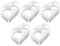 ibasenice Water Flow Control Tube Clamp - 5pcs Waterproof Clip Hose Flow Control Clip Hose Clamp Tube Clip Pinch Tube Clamps Peg Tube Supplies