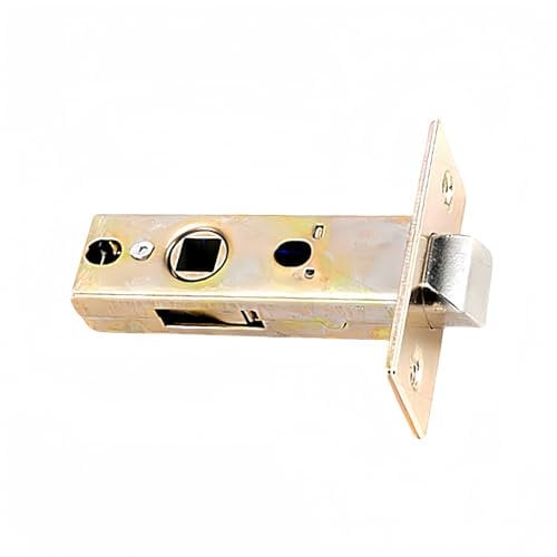 Boxonly 45mm Channel Lock Three Shots Tubular Mortice Latch Stainless Steel Door Latch Sprung Lever Door Handles
