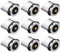 FOMIYES Chargeurs USB Adaptateur Magnétique USB-C De Remplacement 9 Pcs Câble Type C Adaptateur De Chargeur Magnétique Embout De Remplacement Connecteur Adaptateur De Câble De Téléphone Magnétique