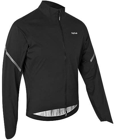 GripGrab PACR Rennrad Regenjacke Herren Wasserdicht Atmungsaktiv MTB Gravel Bike Radsport Regen Jacke 2-Wege-RV Regenschutz