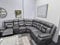 Nova Leather Electric Recliner With Cupholders - USB Charging Ports - Elephant Grey - Leather Corner Sofa