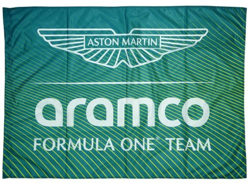 Bandiera Aston Martin F1 Team - Verde - 140x100 cm