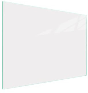 DarHaus Tabla de Cortar de Vidrio Templado – Cubierta de Cocina y Protector de Vidrio Resistente – UNA Pieza 40x30 cm blanco