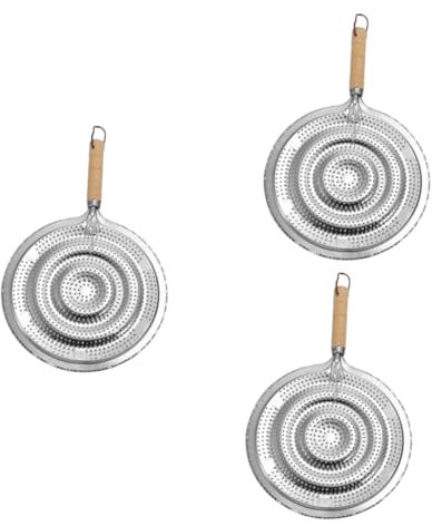 Amosfun 3pcs Heat Mats for Kitchen Heat Diffuser for Glass Cooktop Gas Stovetop Diffuser Induction Plate Stove Ring Cooker