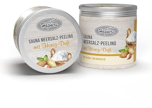 Original Hagners Meersalz-Peeling Honig & Mandel, 200 g