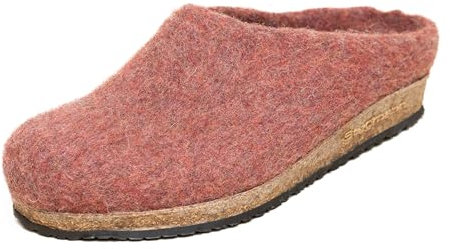 Stegmann 208 Filz-Hausschuh für Damen & Herren aus Merino-Filz Earthred, 41