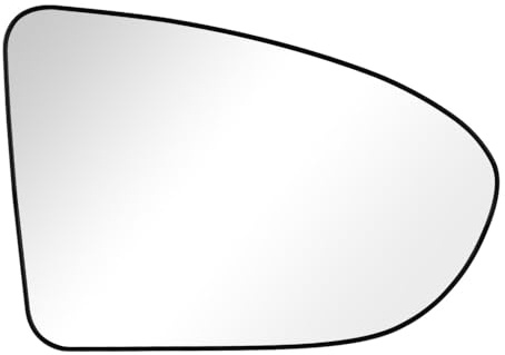 SENZEAL Wing Mirror Glass Heated Right Driver Side for Nissan Qashqai J10 2006 2007 2008 2009 2010 2011 2012 2013 96302BR72A 96301BR72A (Right)