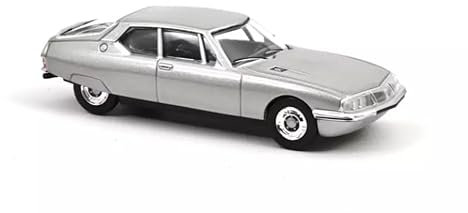 OPO 10 - Auto in Miniatura Compatibile con Citroën SM 1970 Scala 1:64 3 Pollici 7,5 cm Norev - Grigio 019922