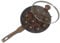 YOLOMARTS 12 Cavity Grill Appam Patra with Glass Lid – Non-Stick Paniyaram Pan for Cooking, Wooden Handle, Induction & Gas Stove Compatible