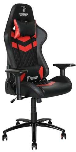 Berserker Siège Thor Gaming, Simili Cuir, Inclinaison 180°, Accoudoirs 4D, Capacité 160 kg, Noir