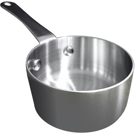 BAUMALU, Mini Casserole, inox, petite capacité, cuisson rapide, design ergonomique, compatible induction, taille mini, couleur inox