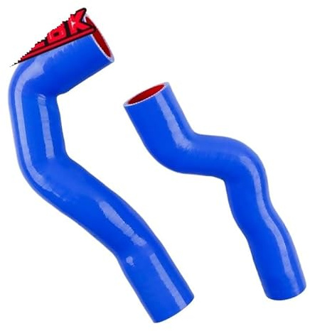 JKELPV Manguito Turbo Kit de mangueras de Silicona para turbocompresor (2 Unidades) para Vauxhall, Opel y Astra H Mk5 888 1.9CDTi de 150 CV. Manguera Gasolina(Matt Black)