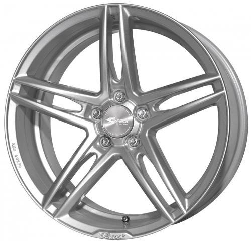 Brock B33 kristallsilber lackiert 8,5x18 ET40 5.00x115.00 Hub Hole 70.20 mm - Alu felgen