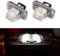 GOFORJUMP 2X Error Free 18 SMD-Nummernschildbeleuchtung für V/W T4 T/Transporter 1990-2003 Passat B5 Limousine Caddy Jetta/Syncro