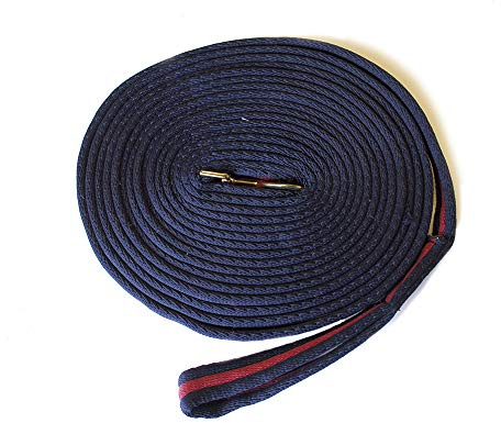 Rhinegold Padded Lunge Line - Navy/Burgundy