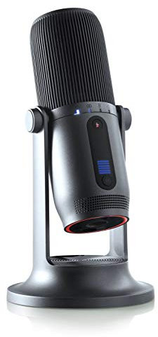 THRONMAX MDRILL ONE PRO (M2PG) - USB Condenser Microphone - VERTIGAIN Technology & 16-bit/48KHz Audio Recording - Slate Grey