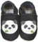 HOBEA-Germany Kitaschuhe Safestep, Kinderhausschuhe, Lederschuhe (Panda schwarz, 28/29)